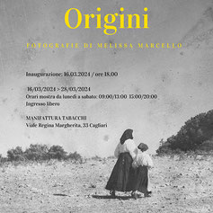 “Origini” di Melissa Marcello Evento di fotografia contemporanea in collaborazione con Opificio Innova e il contributo di AD Gallery