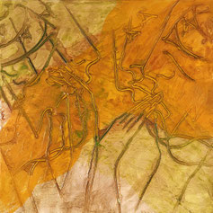 Allegria di Robert Hromec | Serie su Tela | Opere 50x50cm | Arte Contemporanea |