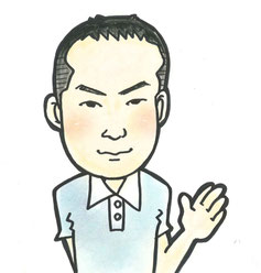 小山力大さん似顔絵