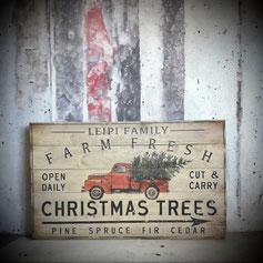 Farm Fresh Christmas Sign