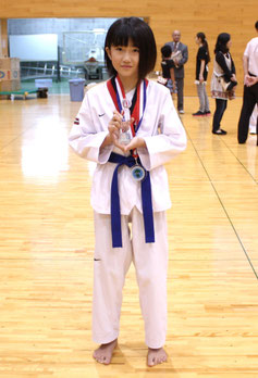 増田愛奈選手敢闘賞受賞(^v^)