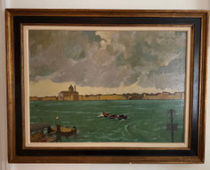 "Storm Over Giudecca" by R. Morgan