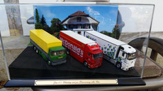 Diorama Iveco, Scania, Mercedes-Benz, Landi, HLS, HAVI