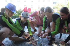 Team beim City Bound - wir organisieren ihren Teamevent, Firmenevent oder Team Building Anlass in der Stadt