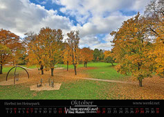 Herbst im Rudolstädter Heinepark