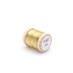 Messing Messingdraht Bindedraht fagott bassoon brass wire 0,6 mm