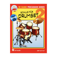 Noten Schlagzeug Drumset Schule für Drumset 2 9789043110099 DHP 1002121-400 DHP1002121400 De Haske CD Gert Bomhof