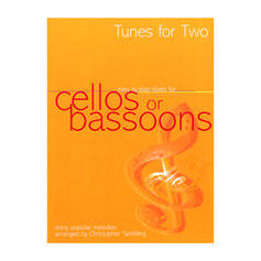 Tunes for Two cellos or bassoons easy to play duets thirty popular melodies KM3611120 9780862096700 9790570044214