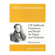 Kalliwoda Variationen und Rondo op.57 für Fagott und Orchester GM 168 9790206208041