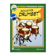 Noten Schlagzeug Drumset Schule für Drumset 1 9789043110082 DHP 0991682-404 DHP0991682404 De Haske online Audio Gert Bomhof