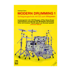 Noten Schlagzeug Drumset Schule Modern drumming 1 Diethard Stein Schlagzeugschule CD 3928825240 9783928825245 LEU 24 LEU24