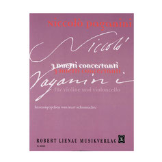3 Duetti Concertanti Niccolo Paganini RL40300 011403006 Violoncello Cello Violine