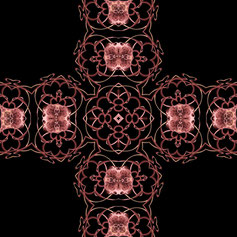 "MIRRORED PATTERNS Ro N°2" © Indira Emmerlich