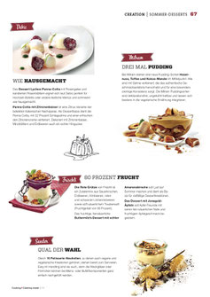 Artikel Sommer Desserts Trends 2019 Cooking Catering Inside 3/2019