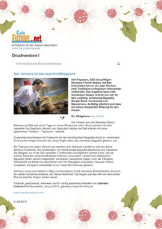 Mein Artikel Bali Black Baguette 6/2015 veröffentlicht im cafefuture.net