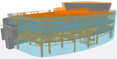 model 3D tekla aéroport