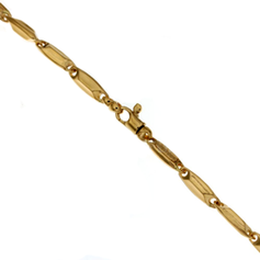 bracciale uomo in oro giallo