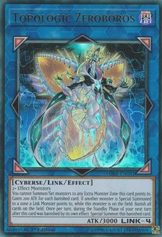 Topologik Zeroboros das Bossmonster des Rakketen Deck