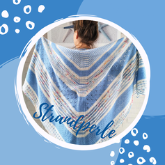 Strickanleitung I Küstentuch Strandperle
