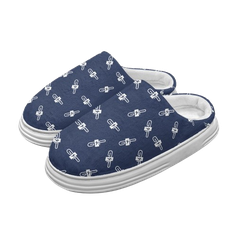 Dikke pantoffels met logo laten maken en personaliseren custom made 