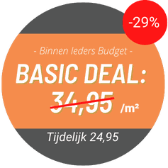 Laminaat inclusief leggen basic deal