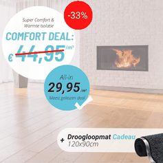 Laminaat inclusief leggen super deal