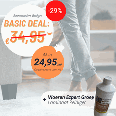 Laminaat inclusief leggen basic deal