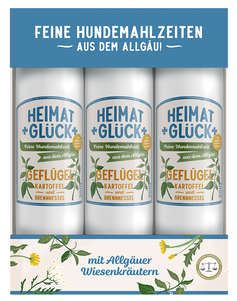 Heimatglück Trio Geflügel 3 x 300 g