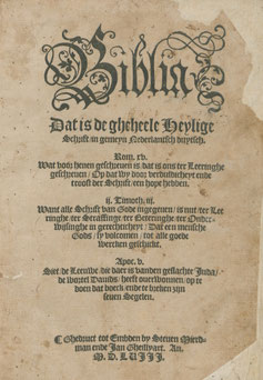 1558 Mierdman Bible, dutch translation