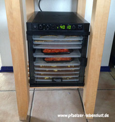 Dörrofen, Trockenofen, Dörrgerät, Sedona Express, Gemüsechips, Trockenobst, Rohkost, Vitalkost