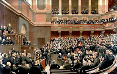 Chambre des députés (Troisième République) - Le Libérateur du Territoire de Jules-Arsène Garnier.
