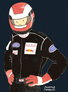Johnny Herbert by Muneta & Cerracín