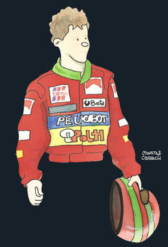 Eddie Irvine by Muneta & Cerracín
