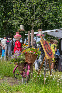 De Midsummerfair 2021 rondom De Oranjerie in Zeijen