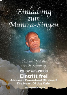 Mantrasingen in Salzburg Einladung