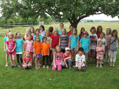 Der Kinderchor Juni 2012