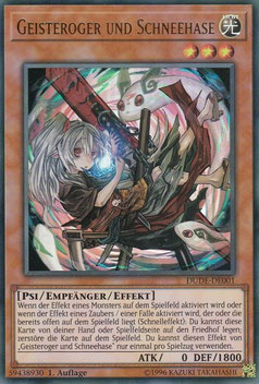 Geisteroger und Schneehase im Duel Devastator Artwork