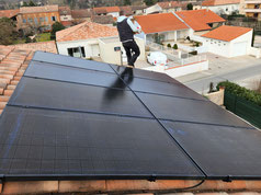 Installation photovoltaique 3kwc sur toiture 