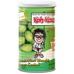 cacahuetes con sabor de wasabi 5€