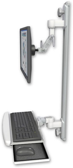 壁面固定式電子カルテワークステーション ASUL500i-T36D-KUB