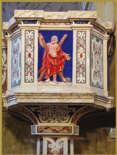Sant'Andrea di Bozio - Chaire