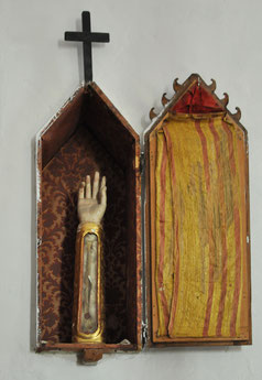 Montemaggiore - Confrérie - Bras de reliquaire
