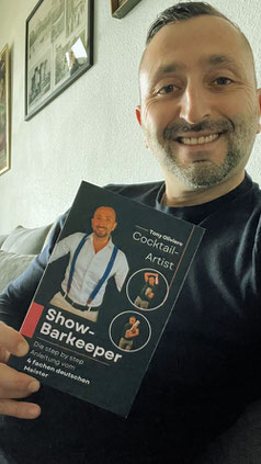Showmixen lernen, Barkeeper-Buch, Cocktailbuch, Weihnachtsgeschenk, Buch schenken, Barkeeper werden, Flairbartending