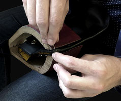 baptiste pourquery de boisserin maroquinerie cuir maroquinier paris atelier fait main sellier beau geste cuir  made in france