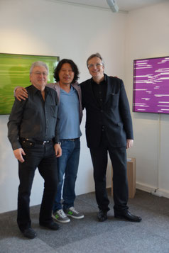 Heinz Kehrer, Daekwan Kim, Dirk Palder, tOG, Düsseldorf, take OFF GALLERY, DAS LICH AUF DEM WASSER, KUNST, Glasmalerei, moderne Kunst, abstrakte Kunst