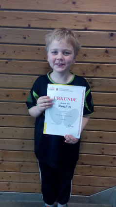 Im Teilnehmerfeld der Jugend U12 hat Frederik Schuster den 3. Platz erzielt.