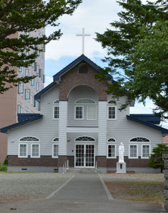 カトリック千歳教会　交通アクセス　hokkaido catholic church chitose