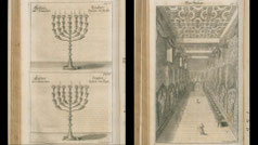 Survey of Jewish Customs, Hamburg. Menorah Die alten jüdischen Heiligthümer, Gottesdienste und Gewohnheiten