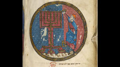 Menorah Miscellany of biblical French Miscellany, British Museum Pentateuch, Hafṭarot MS 11639