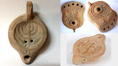 Various Ancient Oil Lamps menorah 2nd Century